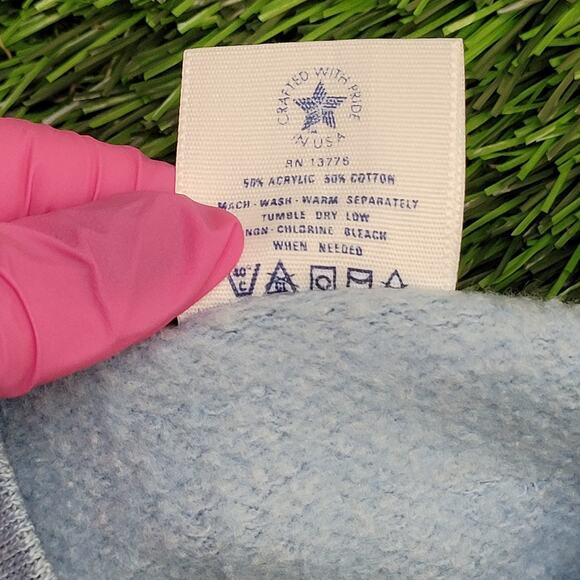 Vintage 1989 Surfer Sweatshirt M/L 21x22 Cropped - Picture 9 of 13